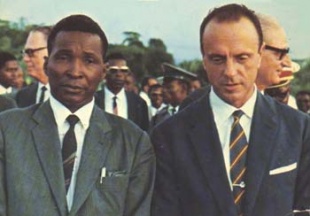 Manuel Fraga e Francisco Macías