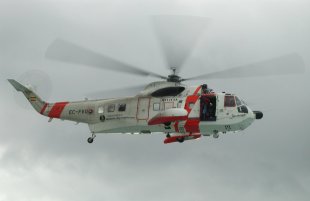 O helicóptero 'Helimer Galicia'