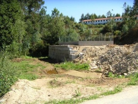 Obras da depuradora de Barro / Adega