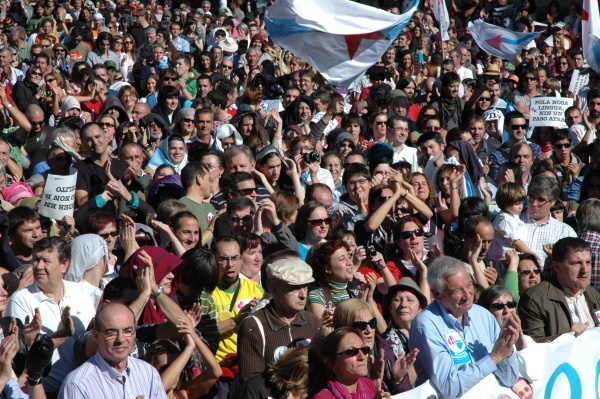 Manifestación Queremos Galego