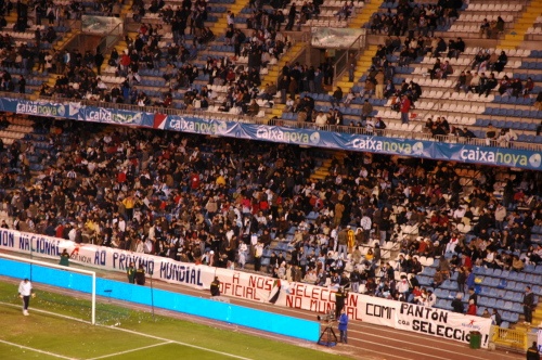 Ambiente en Riazor